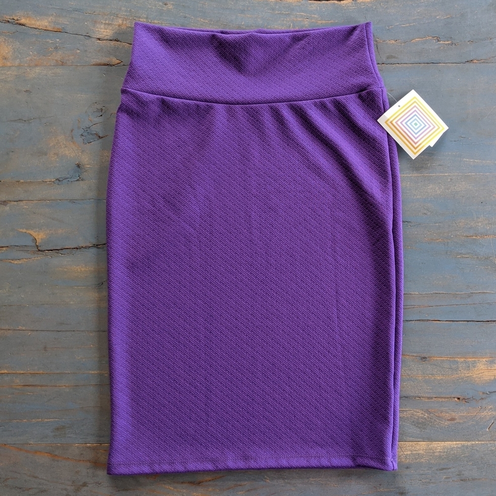 NEW LuLaRoe Cassie (Purple Pencil Skirt)